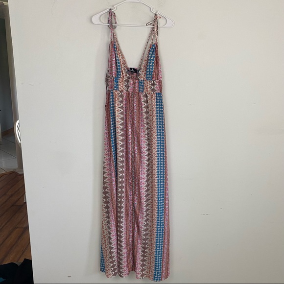 LULUS Maxin' Relaxin' Multi Print Maxi Dress - Picture 3 of 7